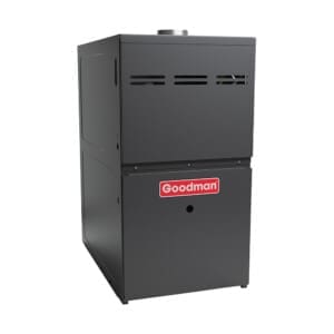 Goodman 80% AFUE 40,000 BTU Single Stage Upflow/Horizontal Gas Furnace 14" Wide