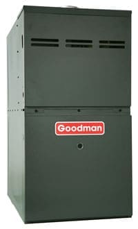 Goodman 80% AFUE 80,000 BTU Single Stage Downflow/Horizontal Gas Furnace (17.5" Wide)