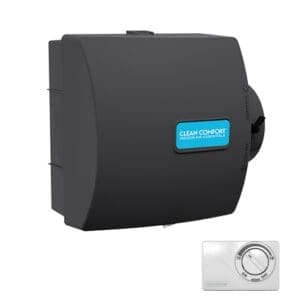 12 GPD Whole Home Evaporative Humidifier with Manual Humidistat by Clean Comfort