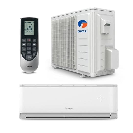 18,000 BTU Gree Sapphire 24.5 SEER R410A Two-Stage Inverter Heat Pump Ductless Mini-Split System - Image 2