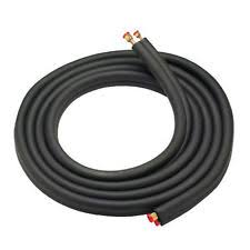1/4" x 1/2" Copper Refrigerant Mini-Split Line Set (15', 30' or 50')