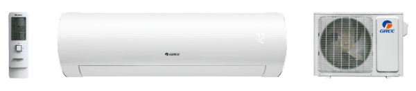 12,000 BTU Gree Sapphire 30.5 SEER R410A Two-Stage Inverter Heat Pump Ductless Mini-Split System