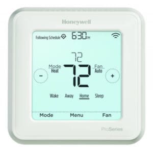 Honeywell Lyric T6 Pro Wi-Fi Touchscreen Programmable/Non-Programmable Thermostat (Heat Pump: 3 Heat/2 Cool - Conventional: 2 Heat/2 Cool)