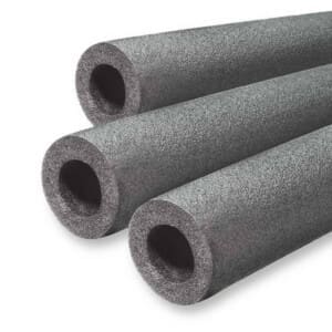 1 and 1/8" Copper Refrigerant Tubing Insulation (6 Foot Length) Box of 8