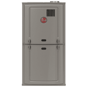 Rheem 80% AFUE 50,000 BTU Single Stage Upflow/Horizontal Gas Furnace 14″ Wide