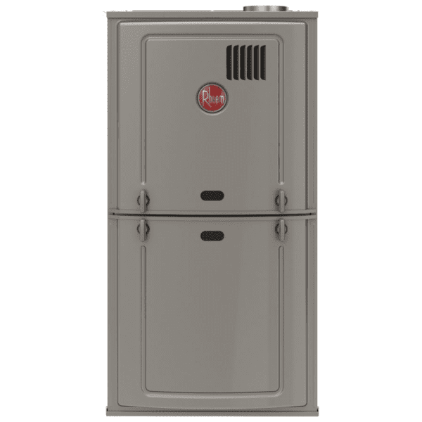 Rheem 80% AFUE 75,000 BTU Single Stage Upflow/Horizontal Gas Furnace 17.5″ Wide