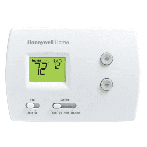 Honeywell Pro 3000 Digital Non-Programmable Thermostat (2 Heat/1 Cool)
